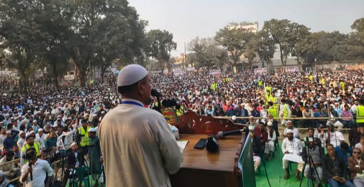 নান্দাইলে বিডিপি’র চেয়ারম্যান আনোয়ারুল ইসলাম চানের ফুলকপি’র সমর্থনে জনসভায় হাজারো মানুষের ঢল।