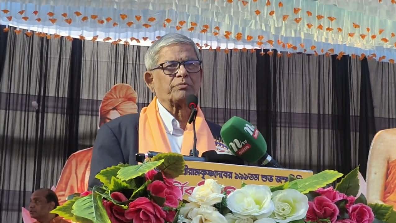 এই নির্বাচনের মধ্য দিয়ে ’৭১-এর স্বাধীনতার পক্ষের শক্তিকে বিজয়ী করেছে জনগণ -মির্জা ফখরুল