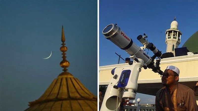 মেঘলা আকাশে সৌদিতে চাঁদ দেখা অনিশ্চিত, কয়েক দেশে ইতোমধ্যে ঈদের তারিখ ঘোষণা