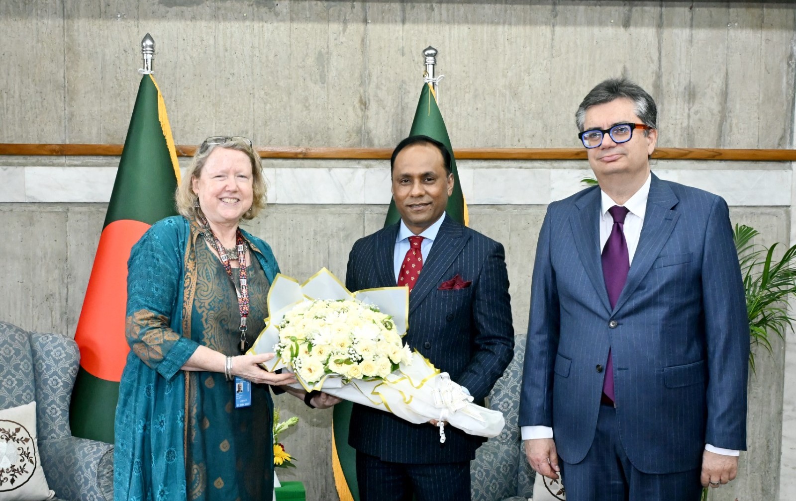 ডেপুটি স্পীকারের সঙ্গে ইউনেস্কো প্রতিনিধিদলের সৌজন্য সাক্ষাৎ