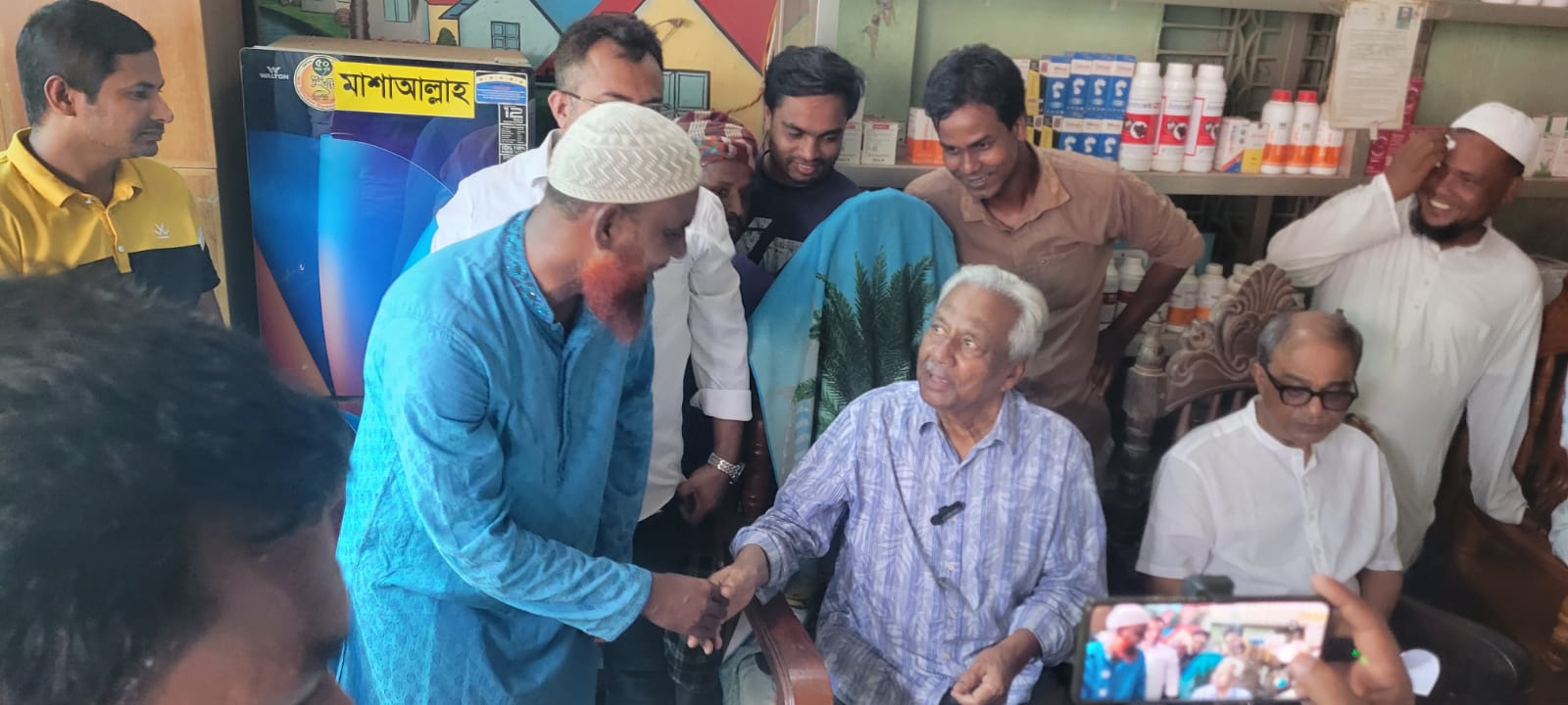 দলমত নির্বিশেষে সবার দোয়া চাইলেন কবির উদ্দিন ভূঁইয়া