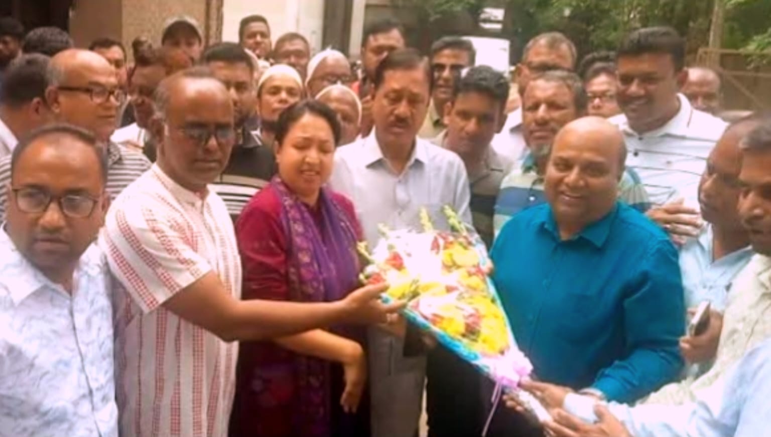 কৃষকের ধান সংগ্রহে কটিয়াদীতে সরকারি কার্যক্রম উদ্বোধন