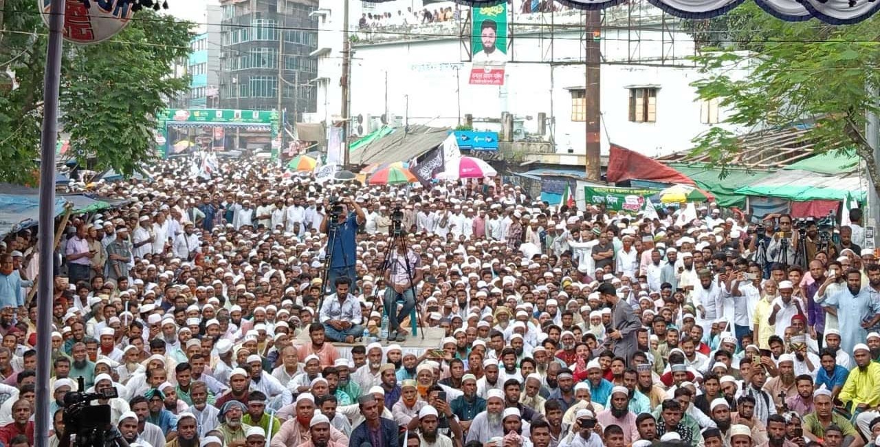 গণভোটের গণরায় বাস্তবায়ন, দ্রব্যমূল্য নিয়ন্ত্রণের দাবিতে ময়মনসিংহে ১১ দলীয় ঐক্যের বিভাগীয় সমাবেশ