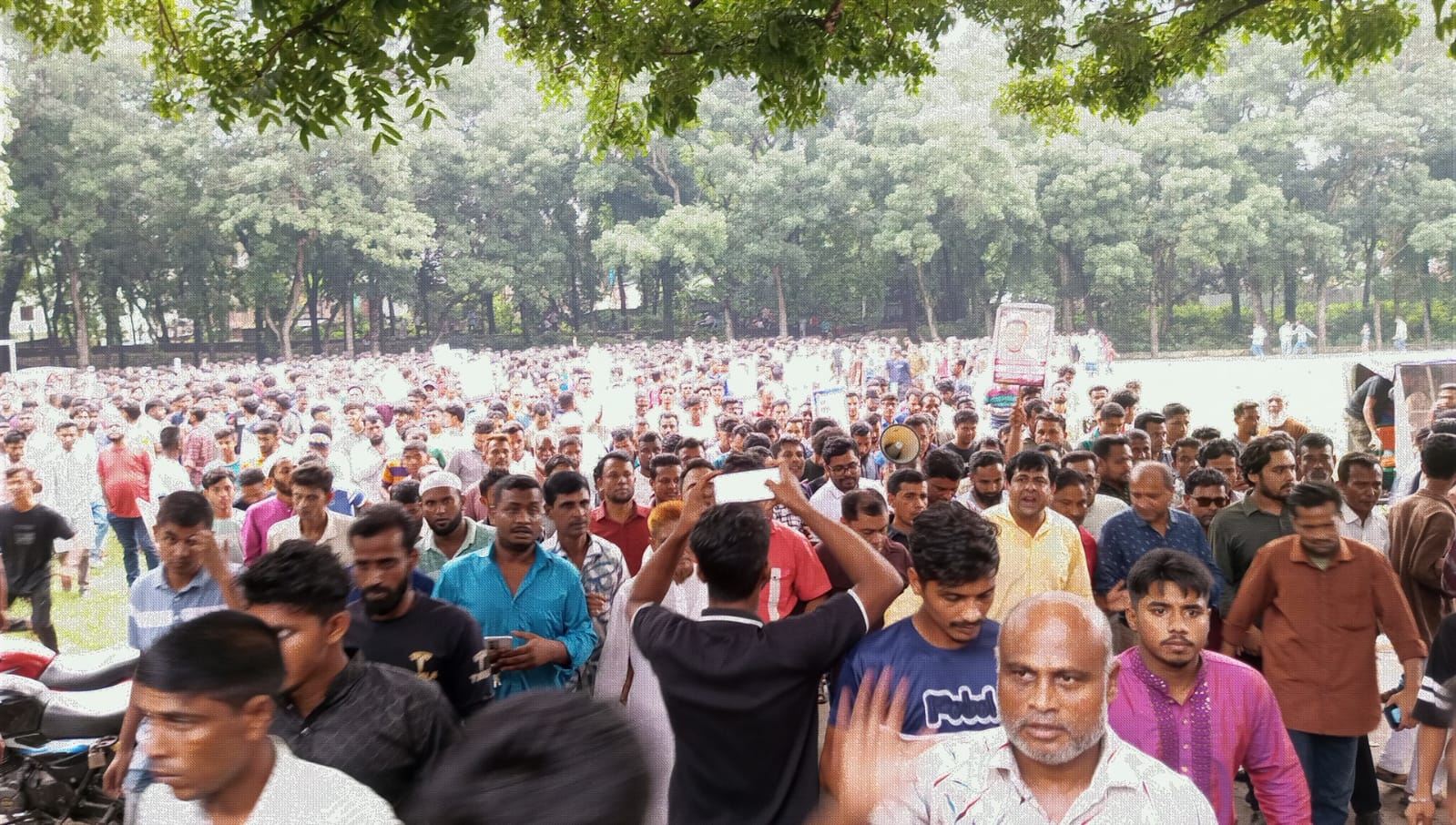 কিশোরগঞ্জে যুবদলের আনন্দ মিছিল, নেতাকর্মীদের উৎসবমুখর অংশগ্রহণ