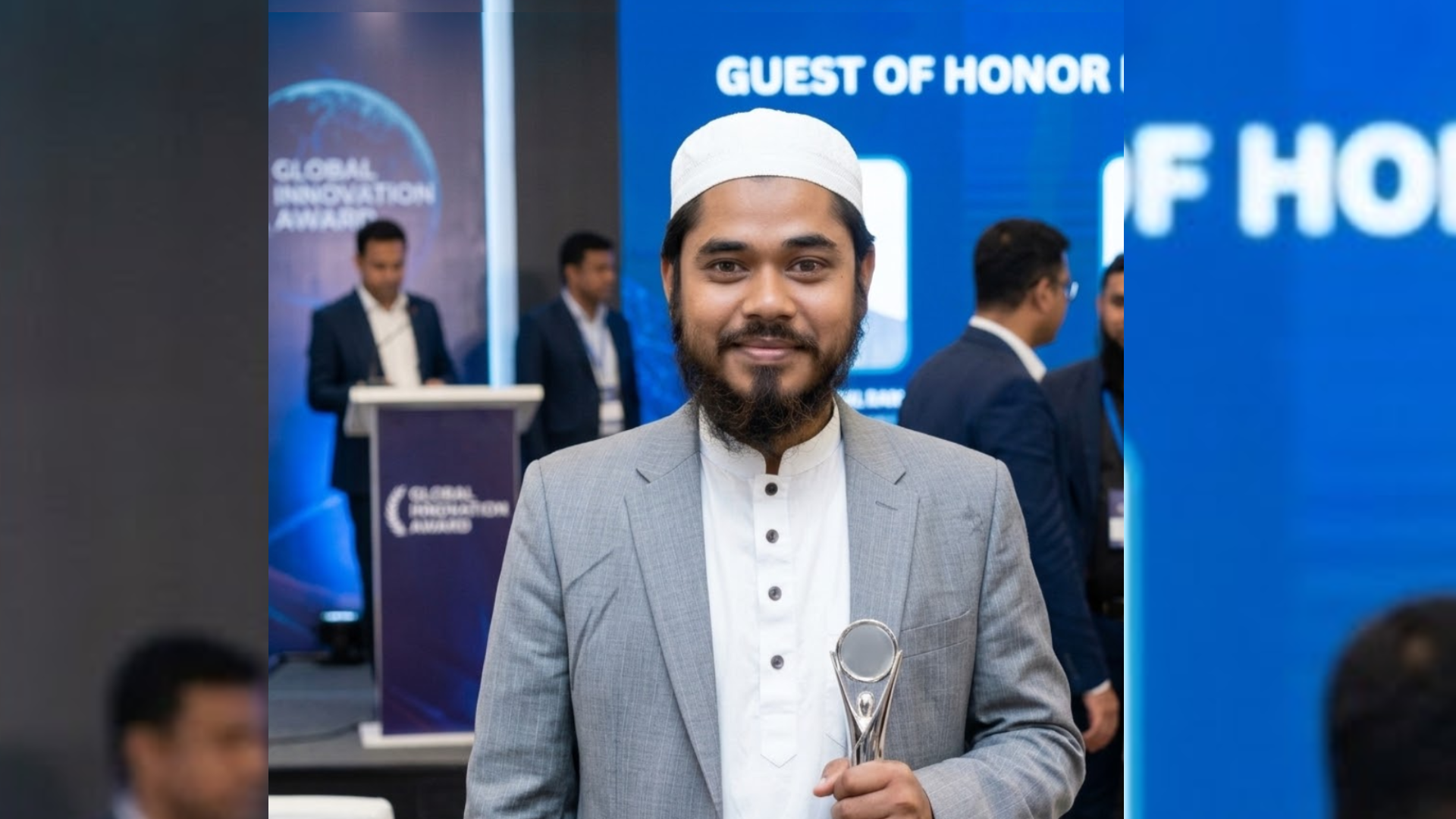 মারিয়া সরকারি প্রাথমিক বিদ্যালয়ের ম্যানেজিং কমিটির সভাপতি নির্বাচিত উস্তাদ ইলিয়াছ