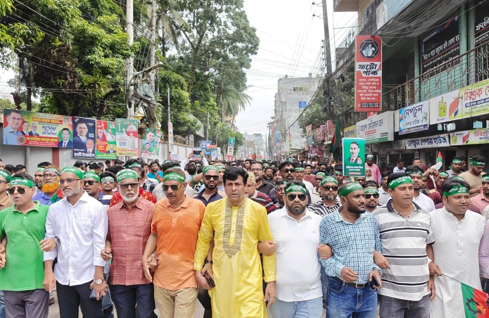 বর্ণাঢ্য র‍্যালিতে কিশোরগঞ্জে বিএনপির ৪৮তম প্রতিষ্ঠাবার্ষিকী উদযাপন