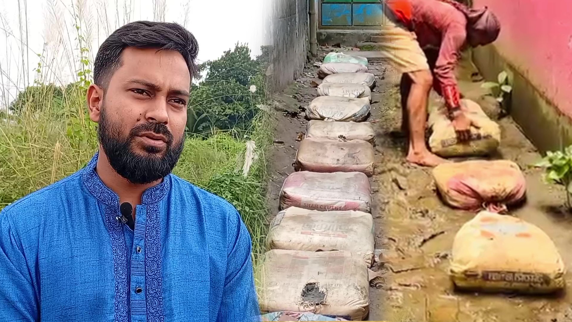 বন্দর ইউনিয়নের ১ নম্বর ওয়ার্ডে রাস্তা সংস্কারে শাকিল হোসাইনের উদ্যোগ